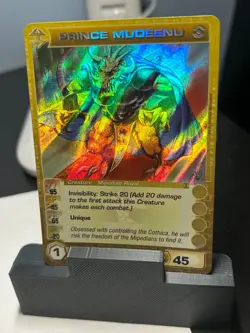 CHAOTIC RIPPLE FOIL PRINCE MUDEENU CARD - Image 1