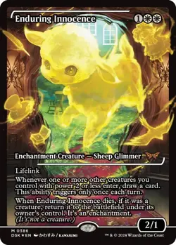 MTG DSK NM FOIL Showcase Enduring Innocence - Image 1