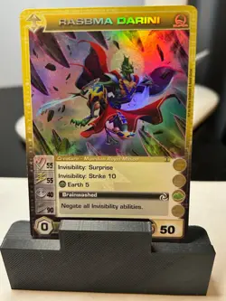 CHAOTIC SUPER RARE RASBMA DARINI PRV 4 TIN PROMO CARD - Image 1