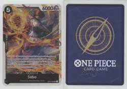 2023 One Piece Card Game: Kingdoms of Intrigue OP04 SR Sabo #OP04-083 fv8 - Image 3