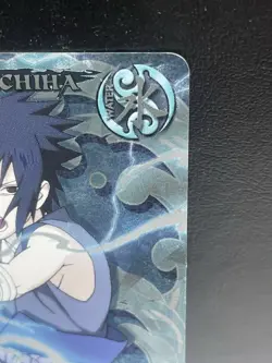 Naruto TCG Sasuke Uchiha Full Art Foil Promo Card PR-068 MP - Image 3