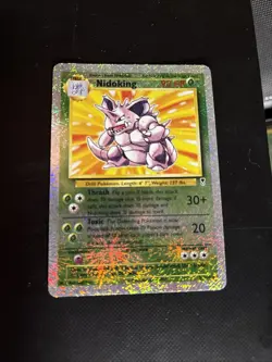 Pokemon Nidoking TCG Legendary Collection Reverse Holo Card 31/110 - Image 1