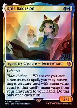 1x Krile Baldesion, Surge Foil, Final Fantasy, Magic MTG NM - Image 1