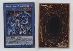 Archfiend's Awakening SE 1st Ed. YuGiOh Fists of the Gadgets #FIGA-EN031 09uj - Image 3