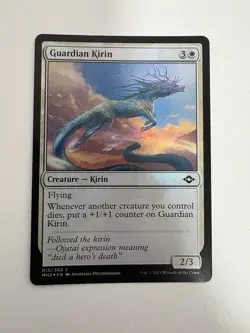 Guardian Kirin Foil MTG Magic the Gathering Card NM Near Mint MH2 - Image 1