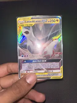 Pokemon Latias & Latios GX SM Team Up #113/181 Holo Ultra Rare Card - Image 5