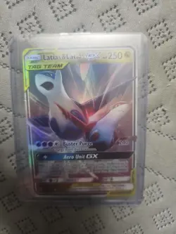 Pokemon Latias & Latios GX SM Team Up #113/181 Holo Ultra Rare Card - Image 1