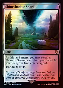 1x Shineshadow Snarl, Surge Foil, Final Fantasy, Magic MTG NM - Image 1