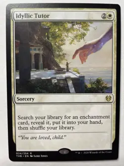 Idyllic Tutor Theros Beyond Death  Mtg Rare 2020 - Image 1