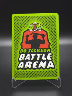 Glitzy 2025 Bo Jackson Battle Arena Alpha Update Hot Dog Card #HD-25 - Image 2