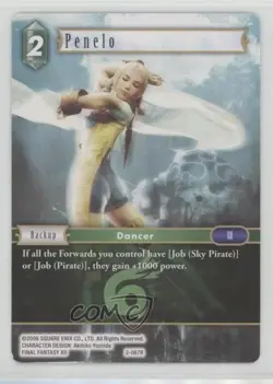 2016 Final Fantasy Trading Card Game: Opus 2 Collection Penelo #067R 1i3 - Image 1