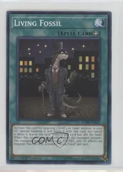 Living Fossil 1st Ed. YuGiOh Structure Deck: Shaddoll Showdown #SDSH-EN030 00jz - Image 1