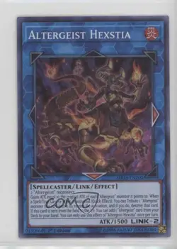 Altergeist Hexstia 1st Ed. YuGiOh Mega-Tins Mega Pack #MP18-EN200 00jz - Image 1