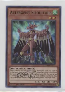 Altergeist Silquitous 1st Ed. YuGiOh Mega-Tins Mega Pack #MP18-EN114 00jz - Image 1
