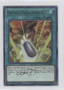 Double Evolution Pill Ultra Rare 1st Ed. YuGiOh Duel Overload #DUOV-EN089 00jz - Image 1