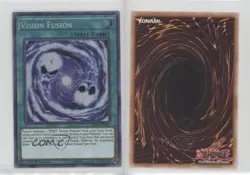 Vision Fusion 1st Ed. YuGiOh Battles of Legends: Hero's Revenge #BLHR-EN012 00jz - Image 3