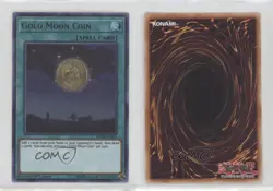 Gold Moon Coin 1st Ed. YuGiOh Battles of Legends: Hero's Revenge 00jz - Image 3
