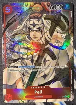 One Piece Card Game Pell Alt Art OP04 013 Kingdom Of Intrigue NM/M English - Image 1