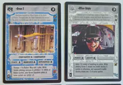 Star Wars CCG 11 card lot- Bravo Squadron with Pilots. - Image 3