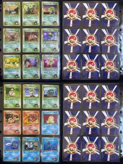 Gym Heroes,Gym Challenge Complete Set 194/194 Japanese Pokemon Cards Old Back - Image 29