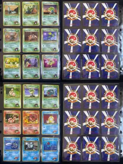 Gym Heroes,Gym Challenge Complete Set 194/194 Japanese Pokemon Cards Old Back - Image 4