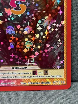 Unearthly Stratum Fusion Aura 47 MetaZoo Native 1st Edition Holo Card NM/MINT - Image 3