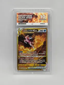 ACE 10 Origin Forme Palkia VSTAR GG67 Crown Zenith Gold Pokemon Card - Gem Mint - Image 1