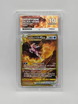 ACE 10 Origin Forme Palkia VSTAR GG67 Crown Zenith Gold Pokemon Card - Gem Mint - Image 4