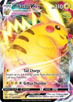 Pikachu VMAX SWSH286 SWSH: Sword & Shield Promo Cards Holo - Image 2
