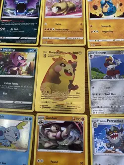 Huge Lot of 132 Pokémon Cards Some May Be Rare Inc Gold Charizards - Image 14