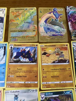 Huge Lot of 132 Pokémon Cards Some May Be Rare Inc Gold Charizards - Image 15