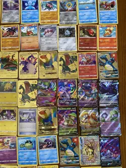 Huge Lot of 132 Pokémon Cards Some May Be Rare Inc Gold Charizards - Image 8