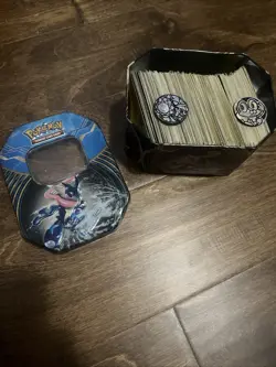 Pokemon Tin with 275+ cards Unsorted from 2014-2015🔥🔥�� - Image 5