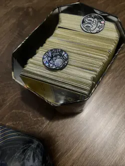Pokemon Tin with 275+ cards Unsorted from 2014-2015🔥🔥�� - Image 6