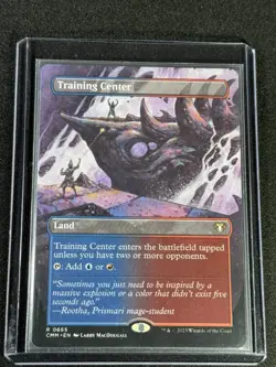 Training Center Borderless MTG Commander Masters Unplayed NM Card # CMM665 - Image 3