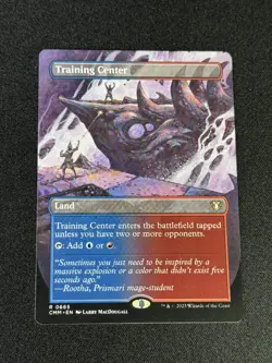 Training Center Borderless MTG Commander Masters Unplayed NM Card # CMM665 - Image 4