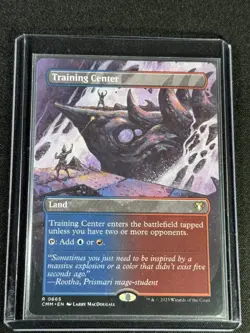 Training Center Borderless MTG Commander Masters Unplayed NM Card # CMM665 - Image 6