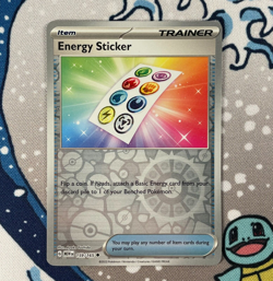 Energy Sticker 159/165 Reverse Holo Scarlet & Violet 151 Pokemon Card NM - Image 3