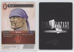 2016 Final Fantasy Trading Card Game: Opus 2 Collection Sam Ward Ward #003C 1i3 - Image 3