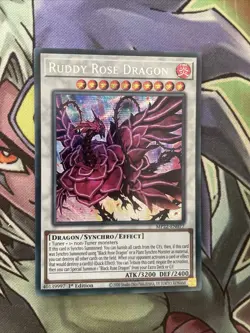 MP22-EN077 Ruddy Rose Dragon Secret Rare 1st Edition NM Yugioh Card - Image 1
