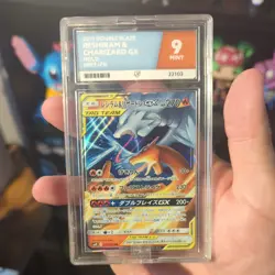Charizard & Reshiram GX Ace 10 007/095 Ultra Rare Double Blaze Pokemon TCG Card - Image 6