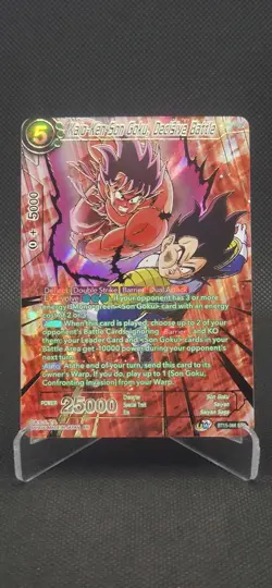 Kaio-Ken Son Goku Decisive Battle BT15 SPR Foil Dragon Ball Super Card Game | NM - Image 1