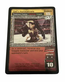 WWE RAW Deal Gail's Hurricanrana Foil Card - Image 3