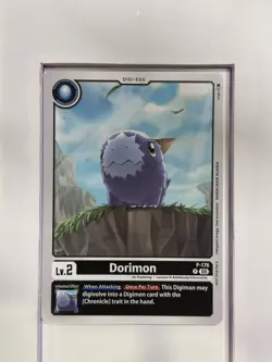 P-176 Dorimon Digimon TCG Promo Secret Super Rare Tournament Card - Image 2