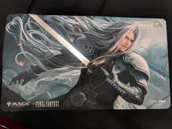 Magic The Gathering Final Fantasy Sephiroth UltraPro MagicCon Vegas FOIL Playmat - Image 2
