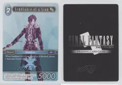 2016 Final Fantasy Trading Card Game: Opus 2 Collection Semblance of a Lion 1i3 - Image 3