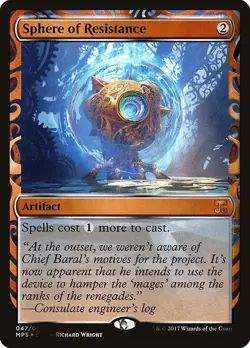 Sphere of Resistance MTG Masterpiece Series: Kaladesh Inventions Foil - Image 2