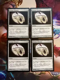 MTG 4x Pristine Talisman x4 NM/LP New Phyrexia - Image 3