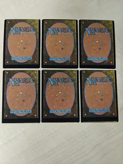 MTG Misprint Simic Non-Basic Miscut Dual Lands x6 - Image 2