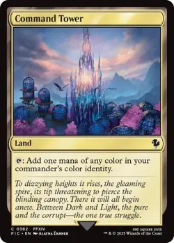 MTG Final Fantasy Commander - Command Tower (0382) - Image 2